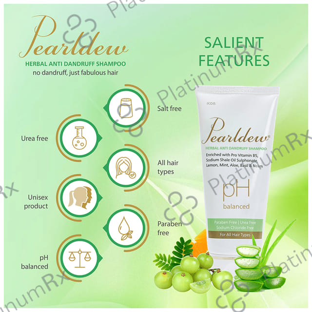 Pearldew Herbal Anti Dandruff Shampoo