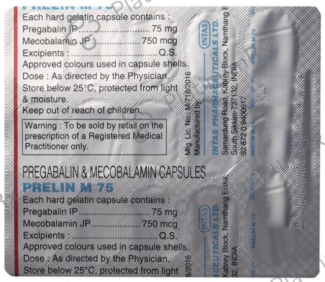 Prelin M 75 Capsule