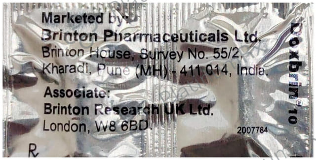 Doxbrin 10mg Capsule