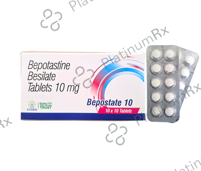 Bepostate 10mg Tablet 10s