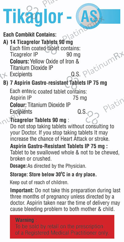 Tikaglor-AS Tablet Combikit