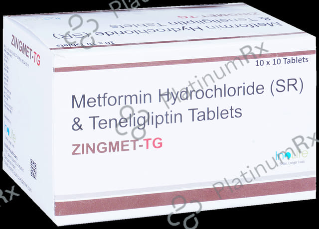 Zingmet TG 500/20mg Tablet SR 10s