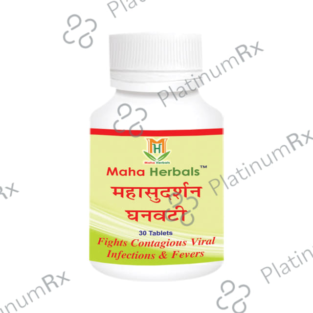 Maha Herbals Mahasudarshan Ghanvati Tablet