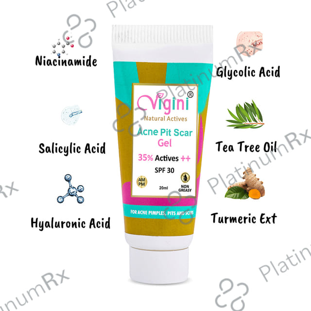 Vigini Acne Pit Scar SPF 30 Gel 20ml