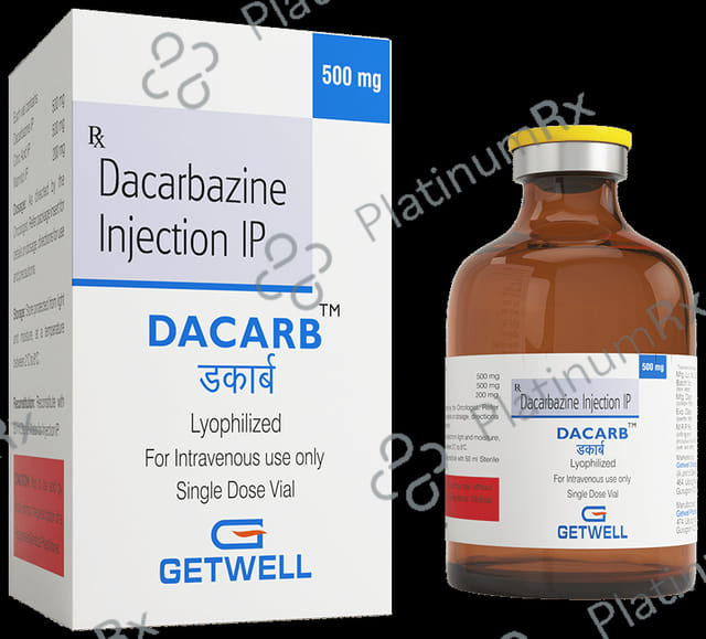 Dacarb 500mg Injection 1s
