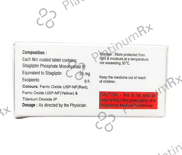 St Gliptin 25mg Tablet 10s
