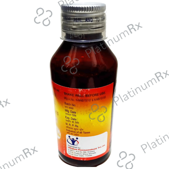 Chemocof-DX Syrup Mango Sugar Free
