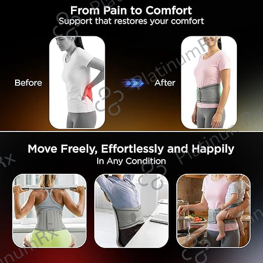 Dr Trust USA Abdominal Support 9 Inch 4502 Size-S
