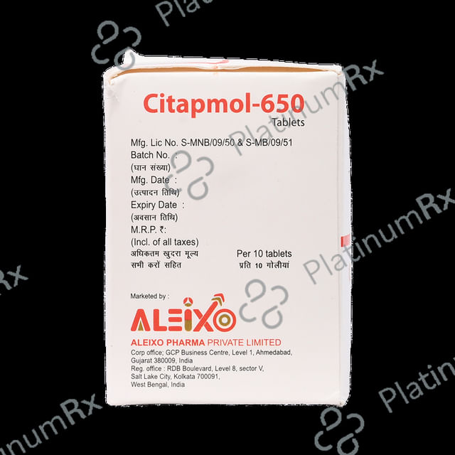 Citapmol 650 Tablet