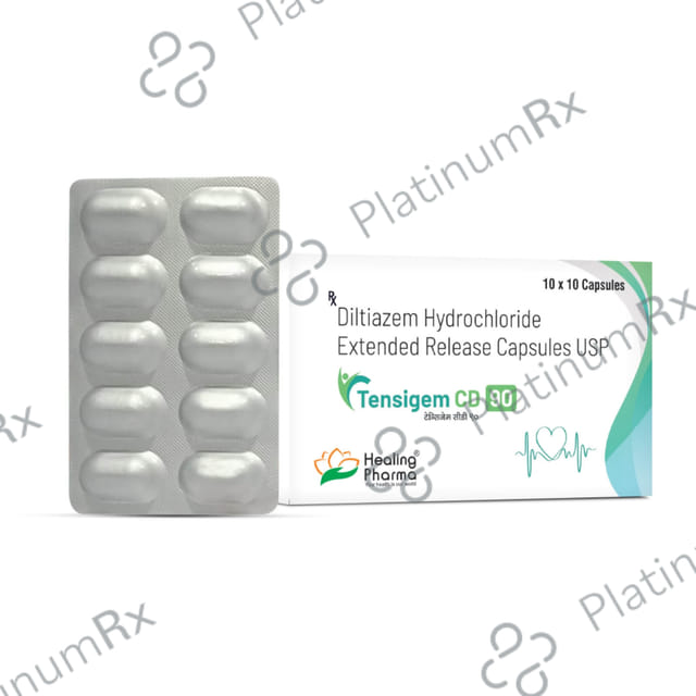 Tensigem CD 90mg Capsule ER 10s
