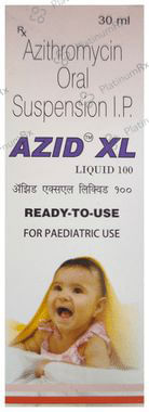 Azid XL 100mg Syrup 30ml