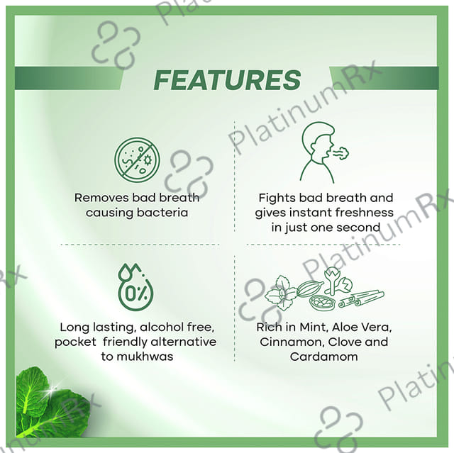 Smyle Sviz Minto Fresh Mouth Freshener Spray Paan