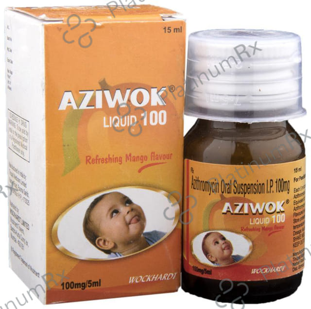 Aziwok 100mg Liquid 15ml