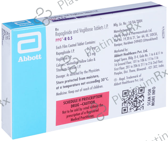 Ppg R 0.5mg Tablet 15s