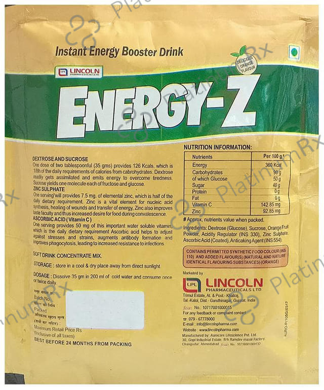 Energy Z Powder 105 gm