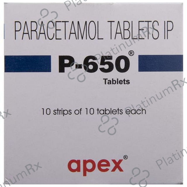 P 650mg Tablet 10s