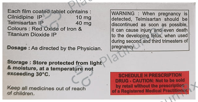 Acmetel LN 10/40mg Tablet 10s