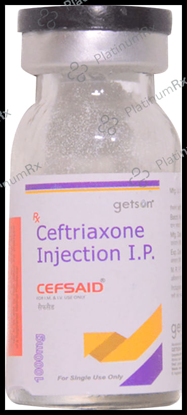 Cefsaid 1000mg Injection 1s