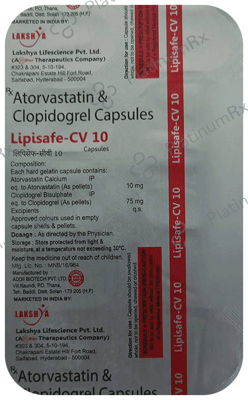 Lipisafe CV 10 Capsule