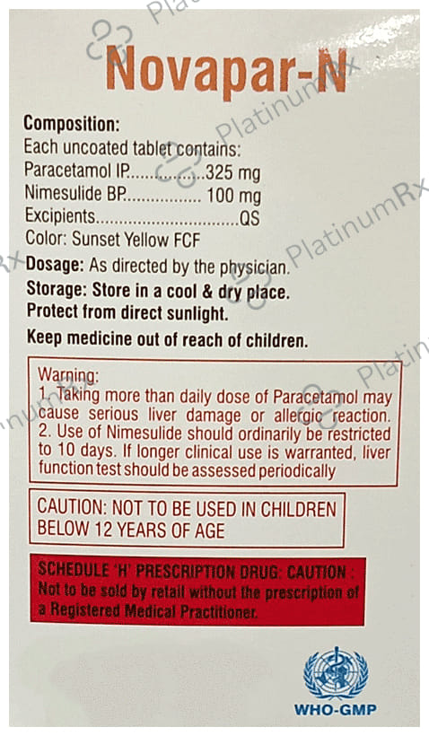 Novapar-N Tablet