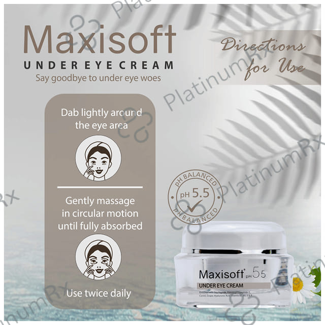 Maxisoft Under Eye Cream 30gm