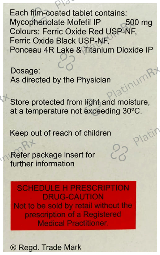 IPCA MMF 500mg Tablet 15s