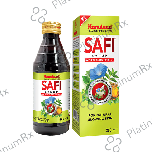 Hamdard Safi Natural Blood Purifier Syrup 200ml