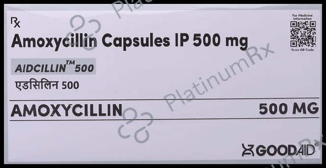 Aidcillin 500mg Capsule 10s