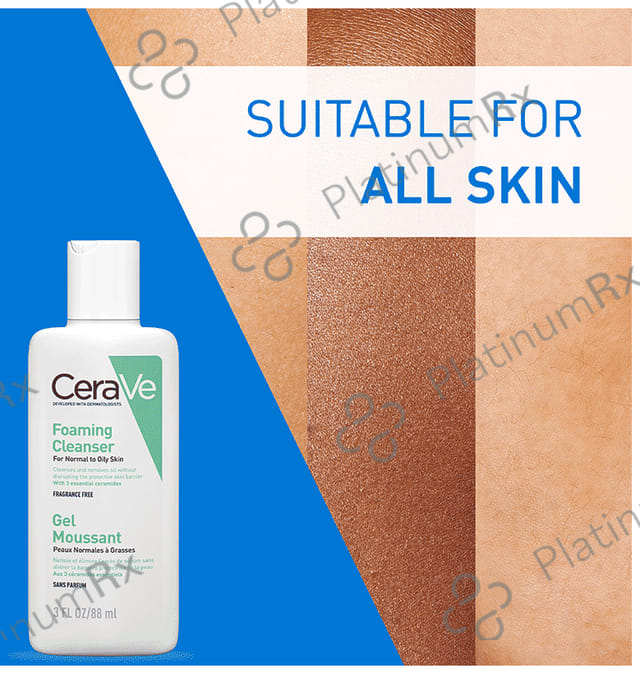 CeraVe Foaming Cleanser for Normal & Oily Skin 88 ml