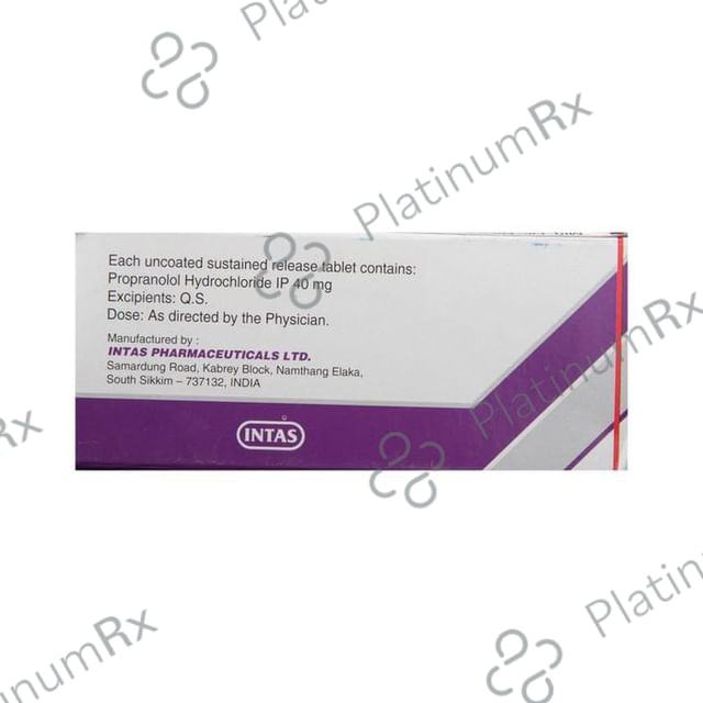 Provanol 40mg Tablet 10s