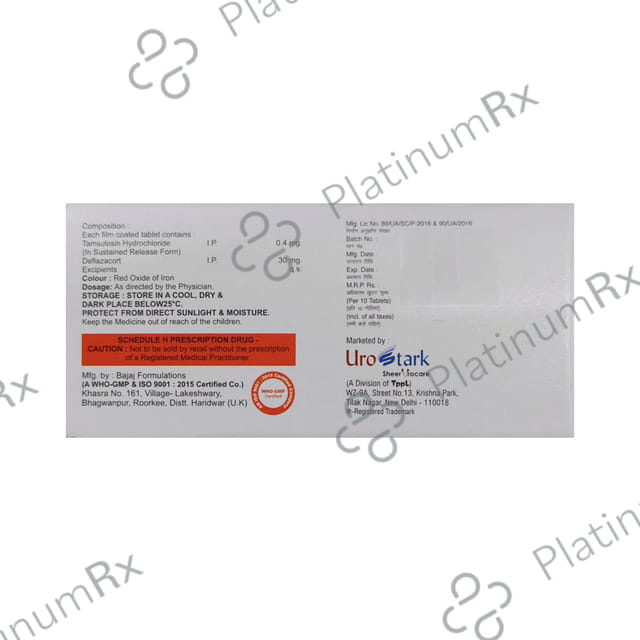 Tamcool Plus 30/0.4mg Tablet SR 10s