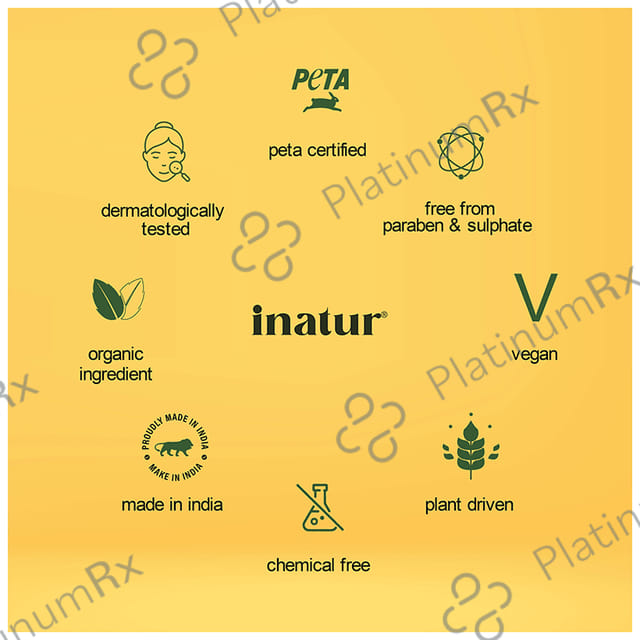 Inatur Vitamin C Moisturizer SPF 50 Cream 500gm