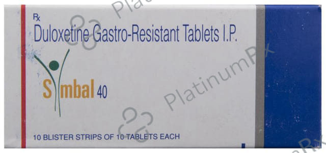 Symbal 40mg Tablet 10s