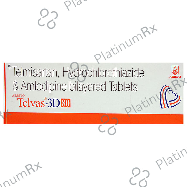 Telvas 3D 80 5/12.5/80mg Tablet 10s