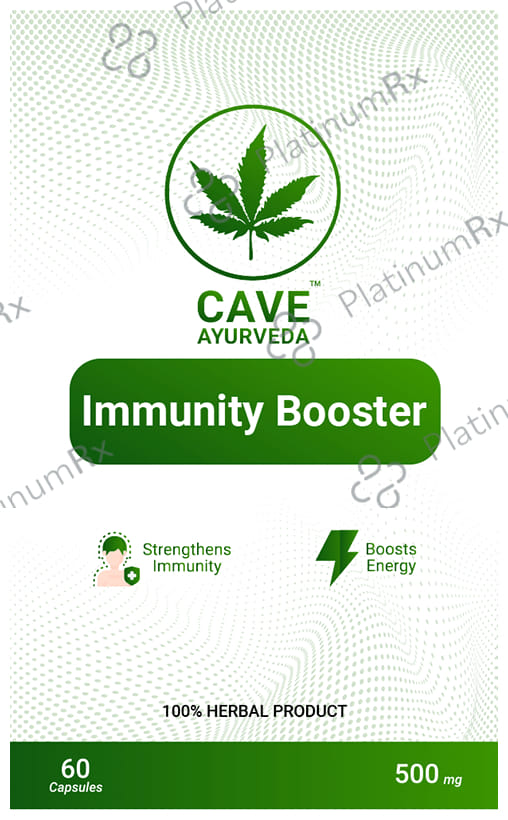 Cave Ayurveda Immunity Booster 500mg Capsule