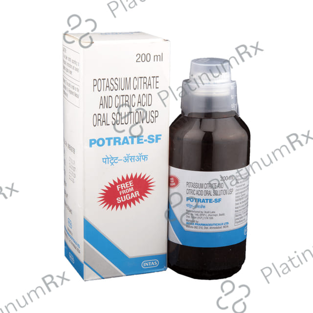 Potrate SF 334/1100mg Syrup 200ml