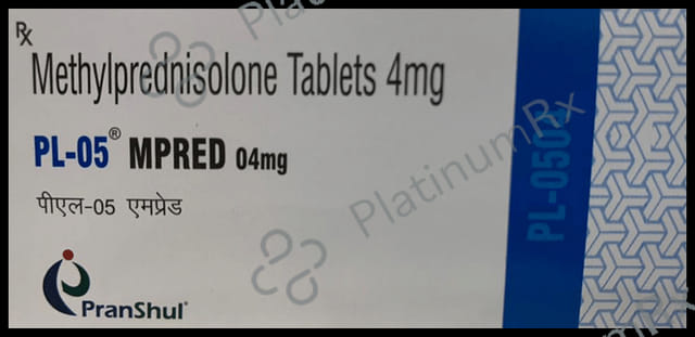 PL 05 Mpred 04mg Tablet 10s
