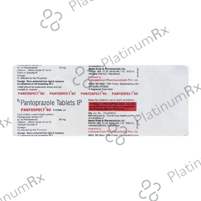 Pantospect 40mg Tablet 10s