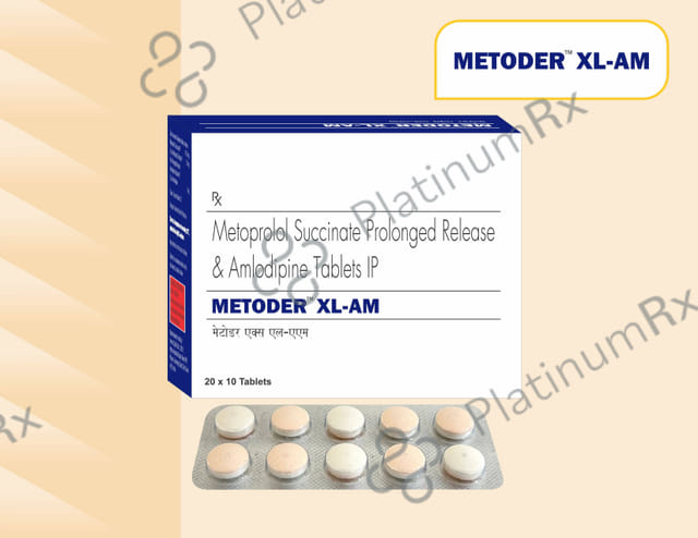 Metoder 5/50mg XL AM Tablet PR 10s