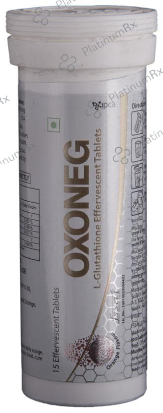 Oxoneg 500mg Orange Flavour Tablet 15s