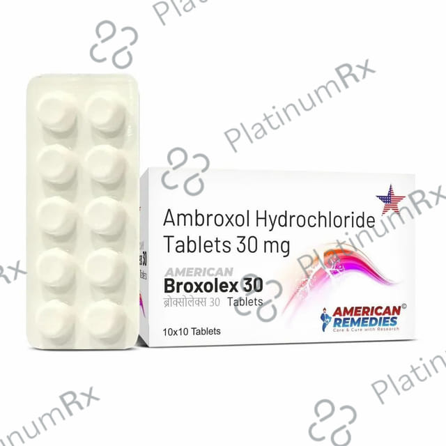 Broxolex 30mg Tablet 10s