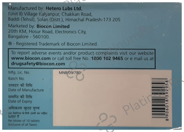 Blisto Trio 1/500/0.2mg Tablet PR 10s