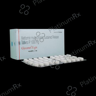 Glycomet SR 1mg Tablet 15s
