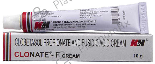 Clonate F 0.05/2% Cream 10gm