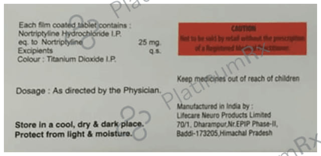 Neptimer 25mg Tablet