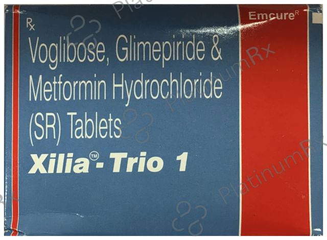 Xilia Trio 1 1/500/0.2mg Tablet SR 10s