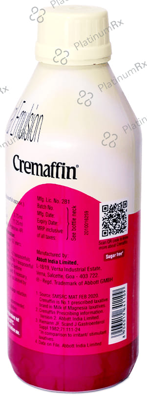Cremaffin Constipation Relief Mixed Fruit Liquid 450ml