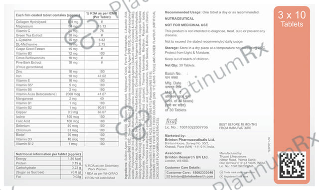 Bionutrox Hsn Tablet