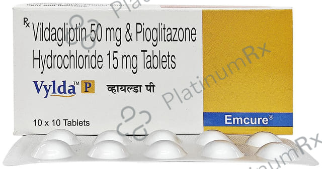 Vylda P 15/50mg Tablet 10s
