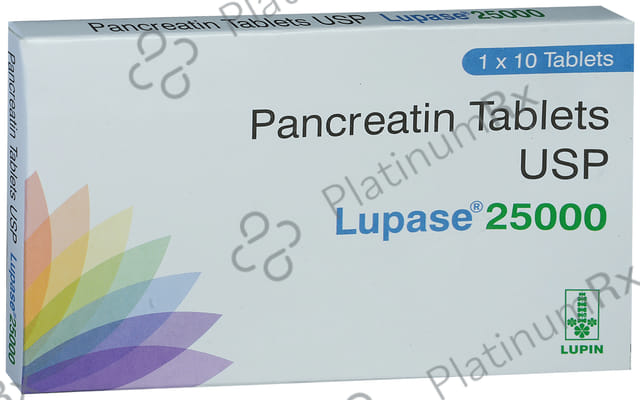 Lupase 25000 Tablet 10s